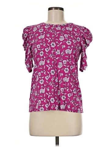 Ann Taylor LOFT Short Sleeve Blouse (view 1)