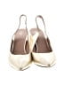 Lewit 100% Leather Ivory Heels Size EU (IT) 38 1/2 / US 8 1/2 - photo 2