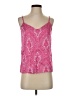 Drew 100% Viscose Pink Sleeveless Top Size S - photo 1