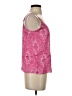 Drew 100% Viscose Pink Sleeveless Top Size S - photo 4