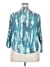 Ariella Tie-dye Teal 3/4 Sleeve Blouse Size 22 (estimated) - photo 2
