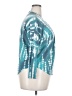 Ariella Tie-dye Teal 3/4 Sleeve Blouse Size 22 (estimated) - photo 4