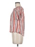 ee:some 100% Rayon Orange Short Sleeve Blouse Size M - photo 5