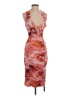 AFRM Tie-dye Orange Cocktail Dress Size S - photo 1