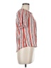 ee:some 100% Rayon Orange Short Sleeve Blouse Size M - photo 4