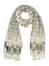 Hat Attack 100% Cotton Ivory White Scarf One size - photo 1
