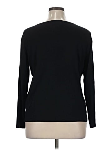 Karen Scott Long Sleeve Top (view 2)