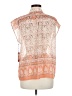 Vince Camuto 100% Polyester Orange Short Sleeve Blouse Size M - photo 2