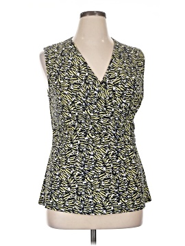 Black Label By Evan Picone Tank Top