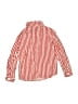 Unbranded Stripes Red Long Sleeve Button-Down Shirt Size 120 cm / US 6X - photo 2