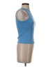 Double Zero Blue Sleeveless T-Shirt Size S - photo 4
