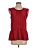 Zara 100% Silk Red Blouse Size S - photo 1