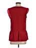 Zara 100% Silk Red Blouse Size S - photo 2