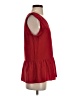 Zara 100% Silk Red Blouse Size S - photo 4