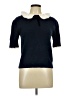 Zara Blue 3/4 Sleeve Top Size L - photo 1