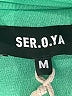 Ser.O.Ya Solid Green Cocktail Dress Size M - photo 4