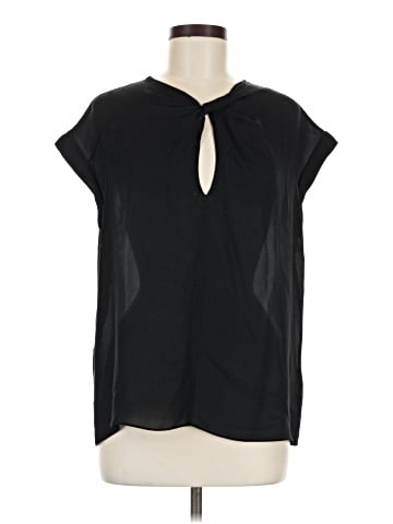 A.L.C. Short Sleeve Silk Top (view 1)