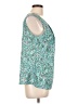 Blooming Jelly Teal Sleeveless Blouse Size L - photo 4