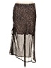 VICI 100% Polyester Animal Print Brown Casual Skirt Size L - photo 2