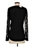 Kasper Black Long Sleeve Blouse Size S - photo 2