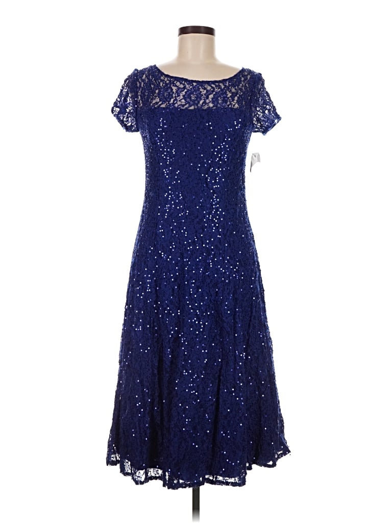 Pre-owned Slny Cocktail Dress In Blue
