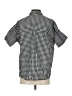 Madewell 100% Cotton Checkered-gingham Black Gingham-Play Button-Down Shirt Size XS - photo 2
