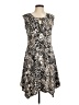 AA Studio AA Animal Print Ivory Cocktail Dress Size 10 - photo 1