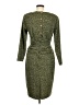 Unbranded Animal Print Green Casual Dress Size 6 (estimated) - photo 2