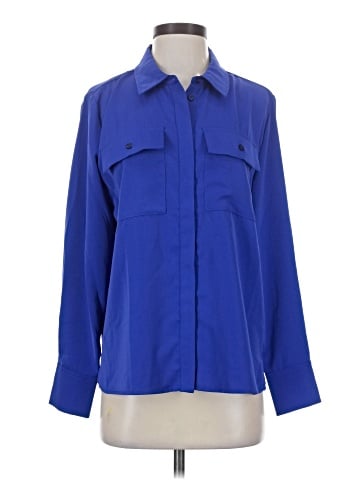 Scoop 3/4 Sleeve Blouse (view 1)
