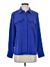 Scoop 100% Polyester Blue 3/4 Sleeve Blouse Size S - photo 1