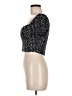 Shein Black Short Sleeve Top Size 6 - photo 5