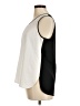 Anne Klein 100% Polyester Ivory Sleeveless Blouse Size 10 - photo 5