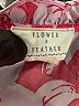 Flower & Feather Pink Short Sleeve Blouse Size S - photo 7