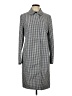 Anne Klein 100% Acetate Silver Coat Size 10 - photo 1