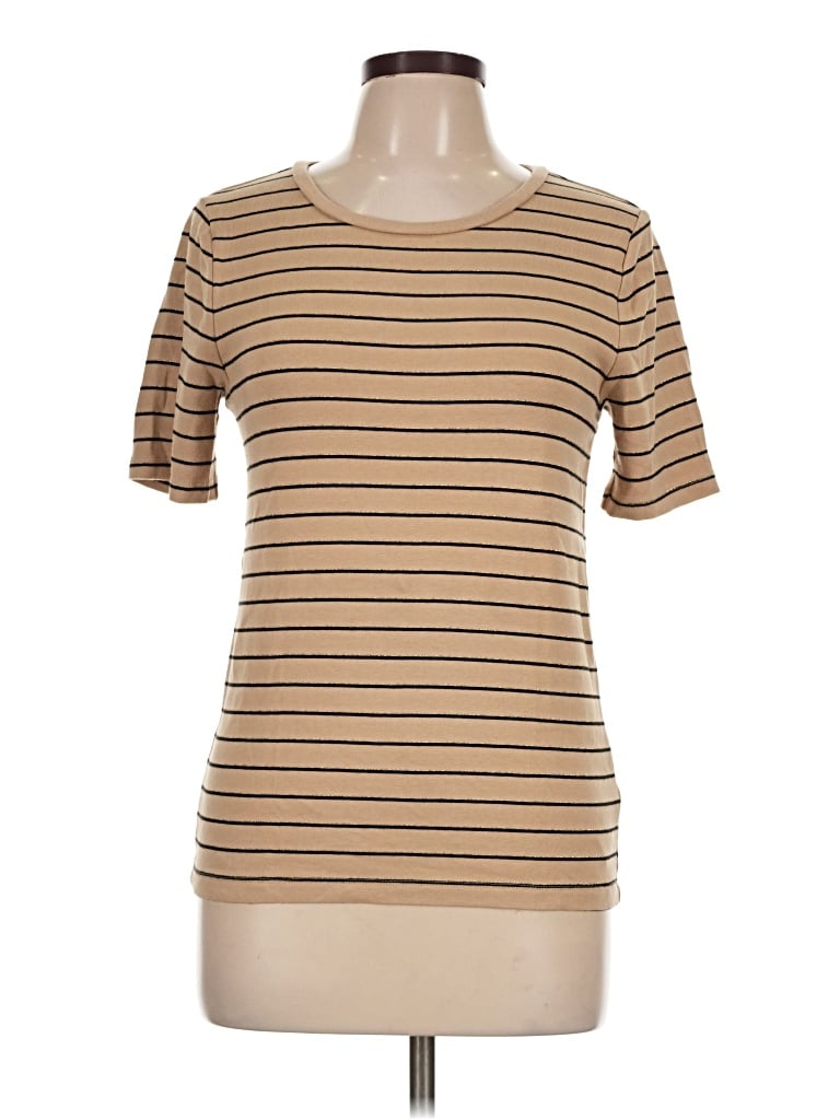 Pre-owned Gap Short Sleeve T-shirt In Gold