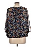 Eclair 100% Polyester Blue 3/4 Sleeve Blouse Size L - photo 2