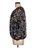 Eclair 100% Polyester Blue 3/4 Sleeve Blouse Size L - photo 5