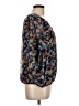 Eclair 100% Polyester Blue 3/4 Sleeve Blouse Size L - photo 4