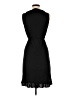 J.Crew 100% Polyester Solid Black Casual Dress Size M (petite) - photo 2