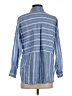 J.Jill Stripes Blue Long Sleeve Button-Down Shirt Size XS - photo 2