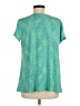 Susan Graver Teal Short Sleeve Blouse Size M (petite) - photo 2