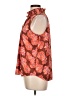 Ann Taylor LOFT 100% Polyester Brown Sleeveless Blouse Size L - photo 5