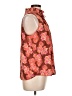 Ann Taylor LOFT 100% Polyester Brown Sleeveless Blouse Size L - photo 4