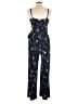 Kaileigh Paisley Blue Jumpsuit Size M - photo 2