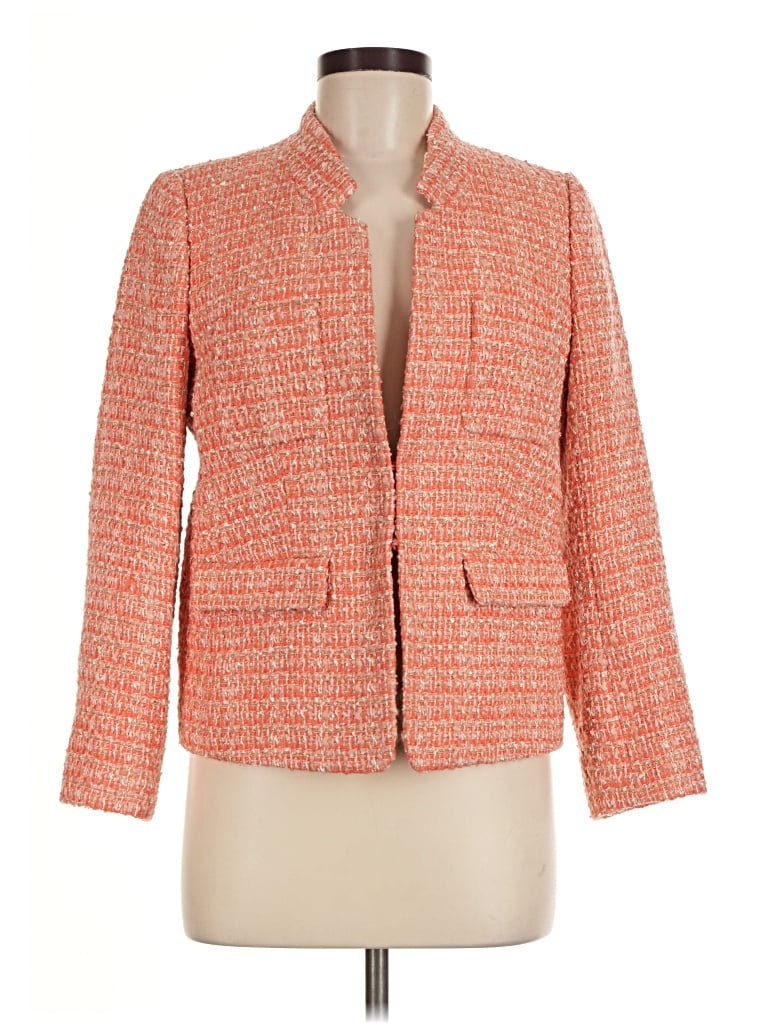 Pre-owned Jcrew Blazer Jacket In Orange