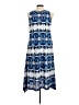 Rafaella Tie-dye Blue Casual Dress Size M (petite) - photo 2