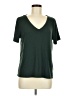 LUXE Green Short Sleeve Top Size M - photo 1