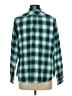Eddie Bauer 100% Cotton Plaid Teal Long Sleeve Button-Down Shirt Size L - photo 2