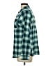 Eddie Bauer 100% Cotton Plaid Teal Long Sleeve Button-Down Shirt Size L - photo 5