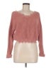 Jessica Simpson 100% Cotton Pink Pullover Sweater Size M - photo 1